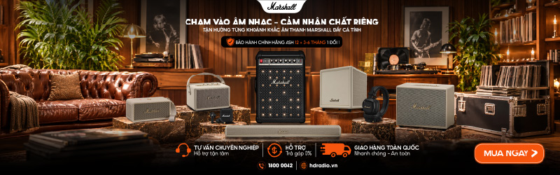 Mua các sản phẩm Marshall chính hãng tại HDRadio