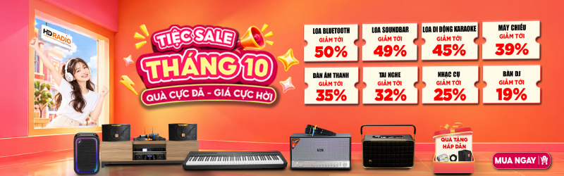 Siêu Sale Tháng 10 Quà Cực Đã - Giá Cực Hời