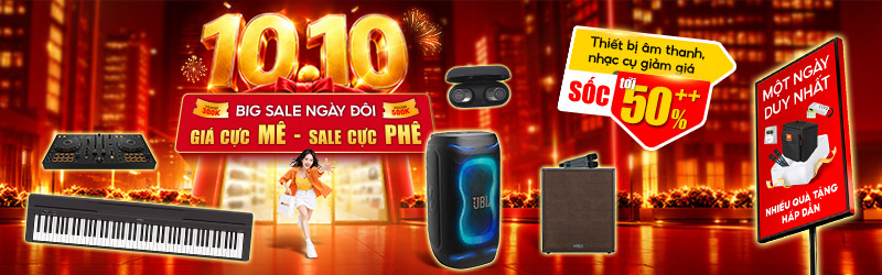 Big Sale Ngày Đôi 10.10 Deal Xịn Giảm Tới 50%
