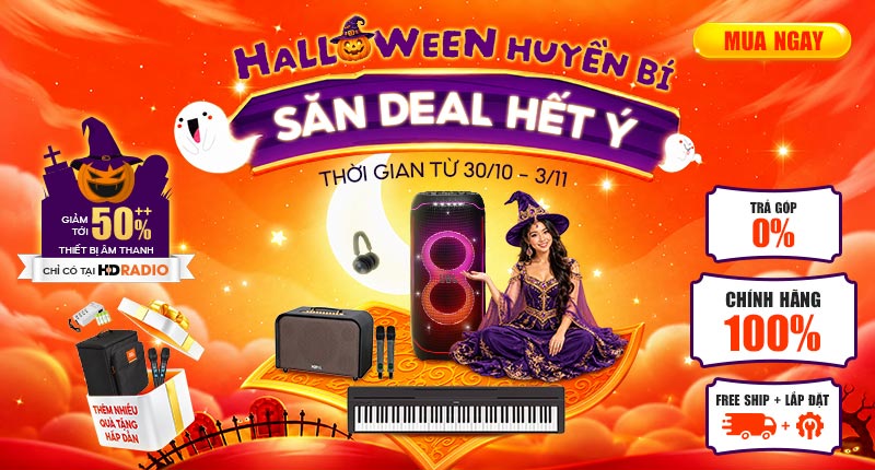 Halloween Huyền Bí Săn Sale Hết Ý Giảm Tới 50%