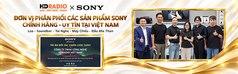 HDRADIO PHÂN PHỐI CÁC SẢN PHẨM SONY CHÍNH HÃNG