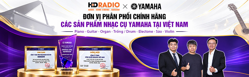 HDRADIO PHÂN PHỐI CHÍNH HÃNG NHẠC CỤ YAMAHA