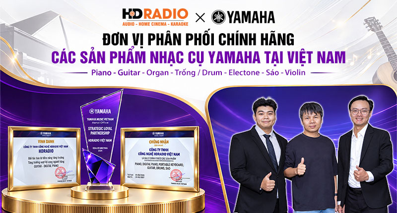HDRADIO PHÂN PHỐI CHÍNH HÃNG NHẠC CỤ YAMAHA