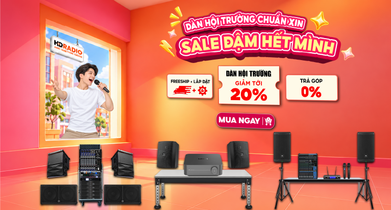 Mua Dàn Âm Thanh Hội Trường Giảm Tới 20%