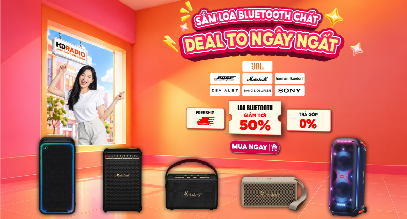 Sắm Loa Bluetooth Chất - Deal To Ngây Ngất