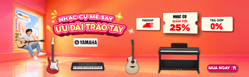 Nhạc Cụ Mê Say Ưu Đãi Trao Tay Giảm Tới 25%