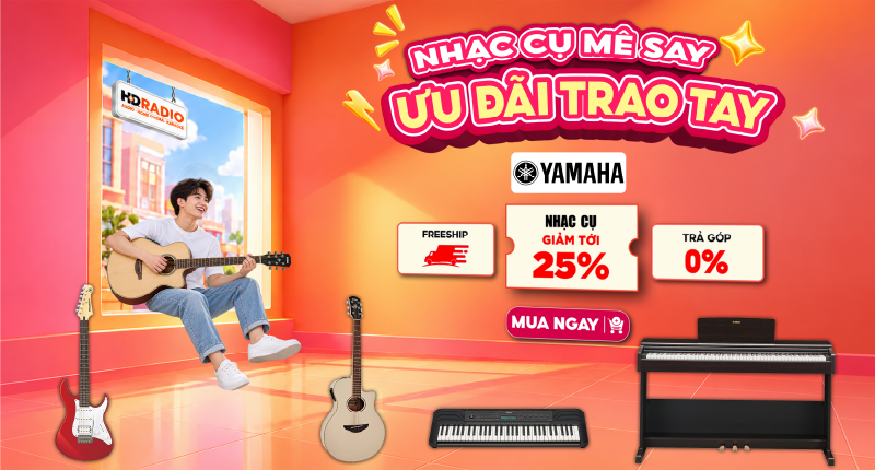 Nhạc Cụ Mê Say Ưu Đãi Trao Tay Giảm Tới 25%