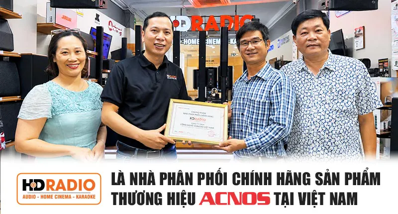 HDRadio Là Nhà Phân Phối Acnos Chính Hãng