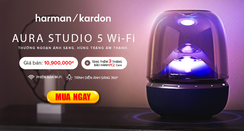 Mở Bán Loa Harman Kardon Aura Studio 5 Wi-Fi
