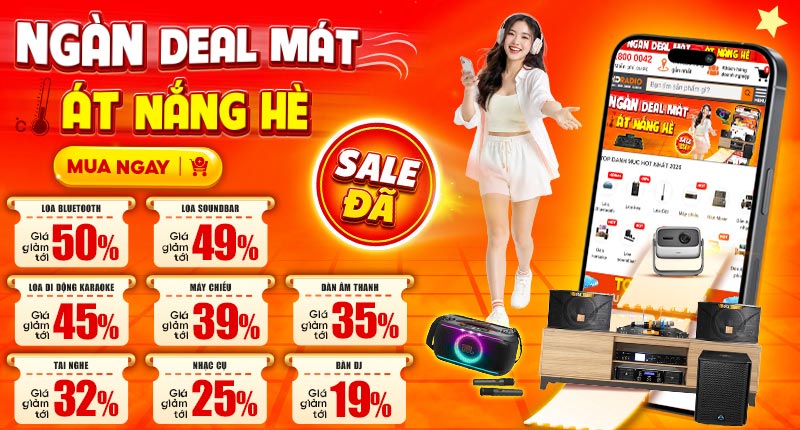 Ngàn Deal Mát Át Nắng Hè Giảm Tới 50% +++