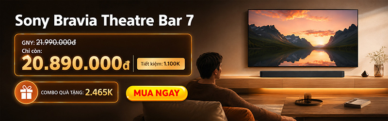 Mua Loa Sony BRAVIA Theatre Bar 7 Nhận Quà Hấp Dẫn