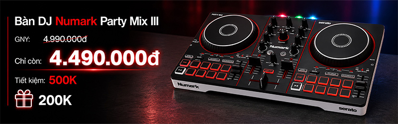 Mua Bàn DJ Numark Party Mix III Nhận Ngay Ưu Đãi