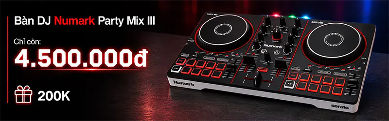 Mua Bàn DJ Numark Party Mix III Nhận Ngay Ưu Đãi