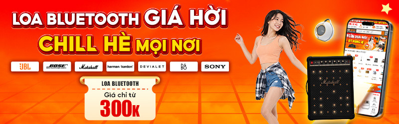 Sắm Loa Bluetooth Chính Hãng Giá Giảm Tới 50%