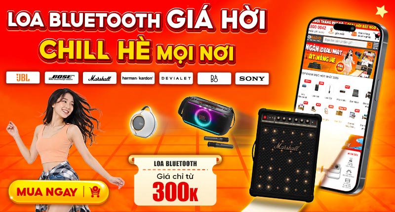 Sắm Loa Bluetooth Chính Hãng Giá Giảm Tới 50%