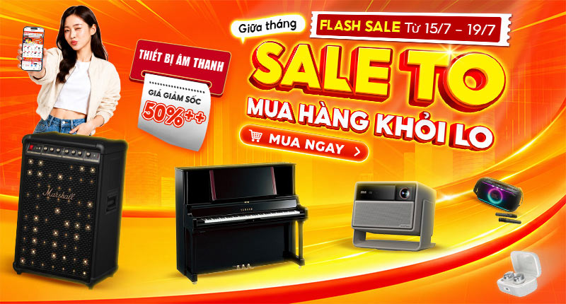 Giữa Tháng Sale To Mua Hàng Khỏi Lo Giảm Tới 50%+