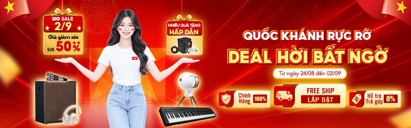 Quốc Khánh Rực Rỡ Deal Hời Bất Ngờ Giảm Tới 50%