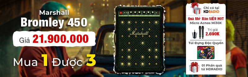 Mở Bán Loa Marshall Bromley 450 Nhận Quà Hot
