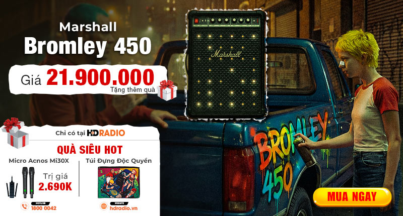 Mở Bán Loa Marshall Bromley 450 Nhận Quà Hot