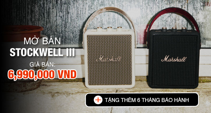 Mở bán Loa Marshall Stockwell III