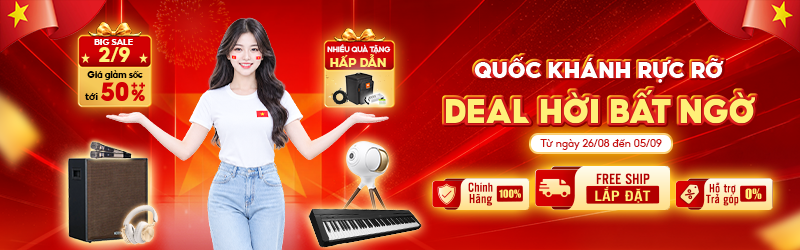 Quốc Khánh Rực Rỡ Deal Hời Bất Ngờ Giảm Tới 50%