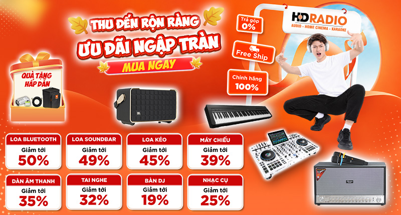 Thu Đến Rộn Ràng Ưu Đãi Ngập Tràn Giảm Tới 50% +++