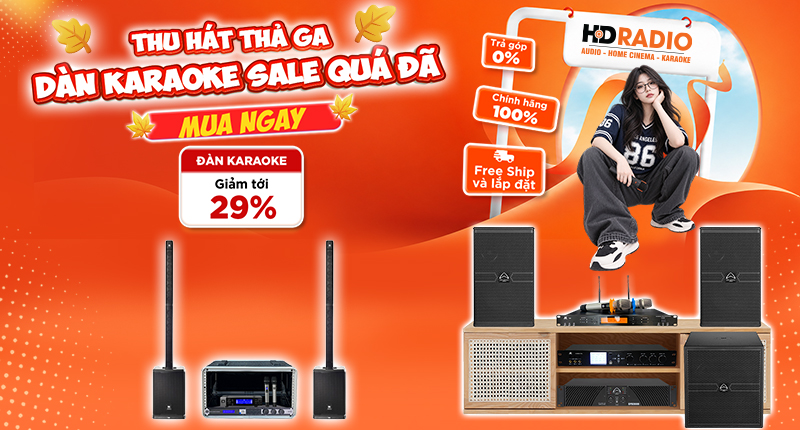 Thu Hát Thả Ga Dàn Karaoke Sale Quá Đã Giảm tới 29%