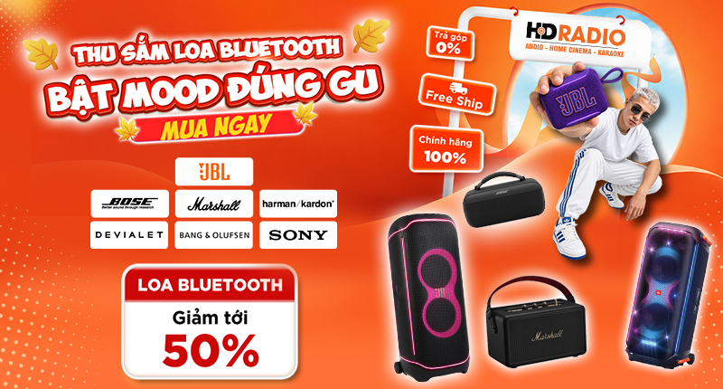 Thu Sắm Loa Bluetooth Bật Mood Đúng Gu