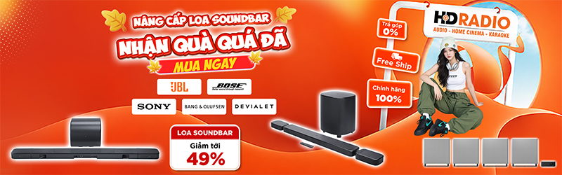 Nâng Cấp Soundbar Nhận Quà Quá Đã Giá Hời Giảm Tới 49%