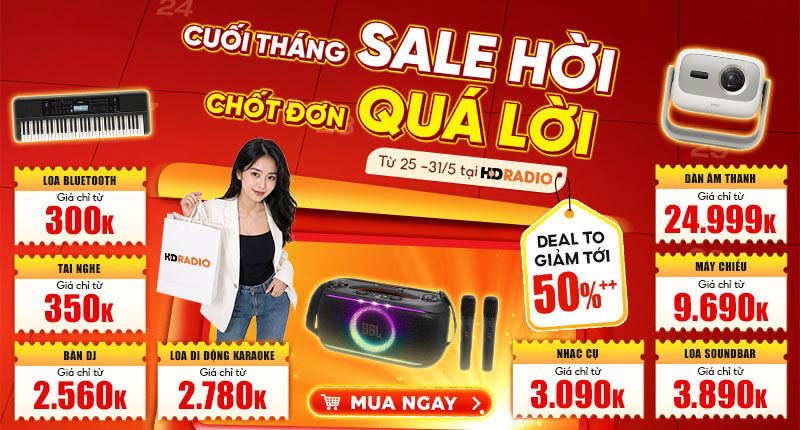 Ưu Đãi Cuối Tháng - Sale To Hết Cỡ Mua Ngay Kẻo Lỡ!