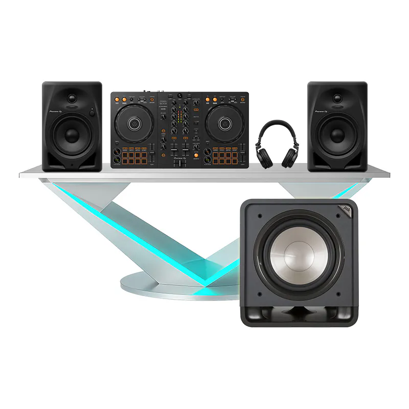 Dàn âm thanh DJ Pioneer, Polk Audio DHD264 (DDJ-FLX4, DJ DM-50D, HDJ-CUE1, HTS12)