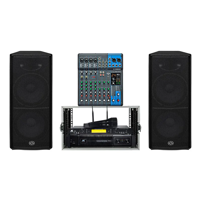 Dàn âm thanh hội trường SK78 (Wharfedale Impact X215, JKaudio D2800, K310, Yamaha MG10XU)