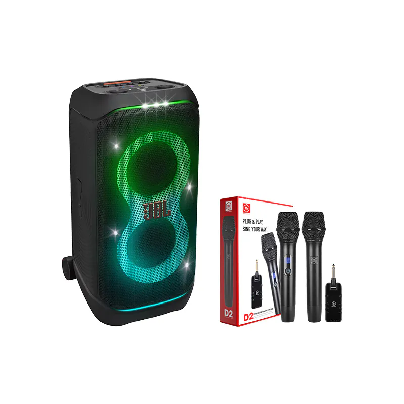 Combo B13: JBL PartyBox Stage 320 + Micro Alpha Works D2 Combo B13: JBL PartyBox Stage 320 + Micro Alpha Works D2