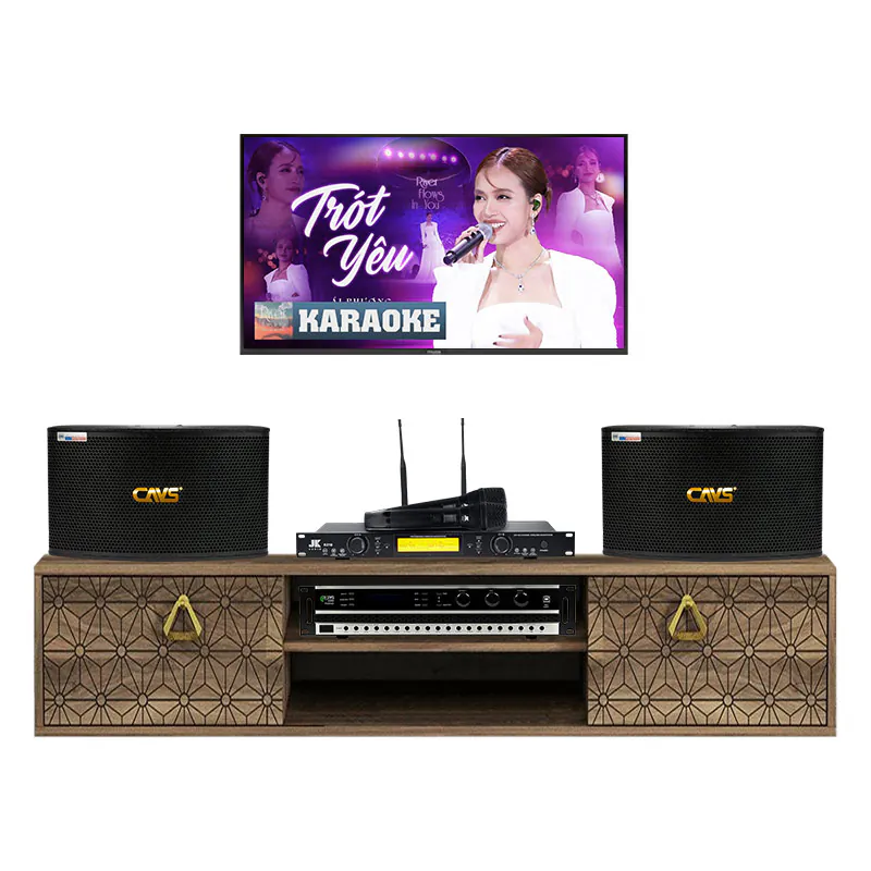 Dàn karaoke gia đình GD06, Karaoke Box, Music Box, chung cư giá rẻ (Cavs LF710, Kiwi PD8000, JKaudio K310)