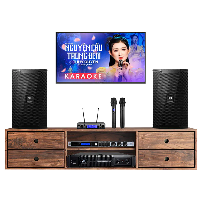Dàn karaoke gia đình GD128 (JBL KPS2, KX190, VM300, JKAudio D2600)