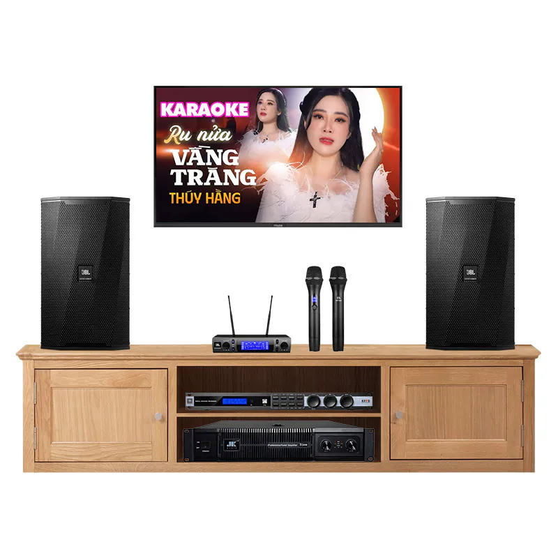 Dàn karaoke gia đình GD130 (JBL KPS1, JKaudio D2600, JBL KX190, JBL VM300)