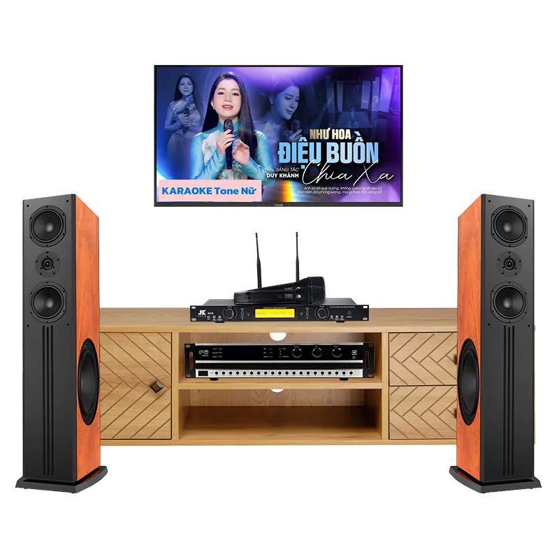 Dàn karaoke gia đình GD18 (Paramax D88 Limited, Kiwi PD8000, JKAudio K310)