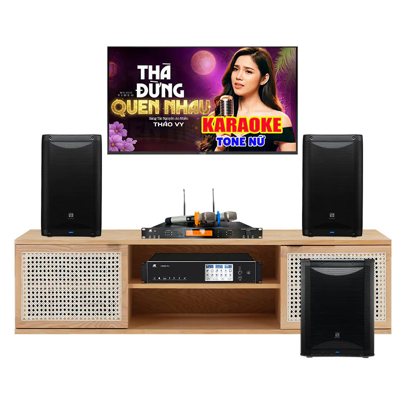 Dàn karaoke PreSonus GD72 (PreSonus AIR XD10, AIR XD Sub 15, JKaudio B9, X9900 Pro)