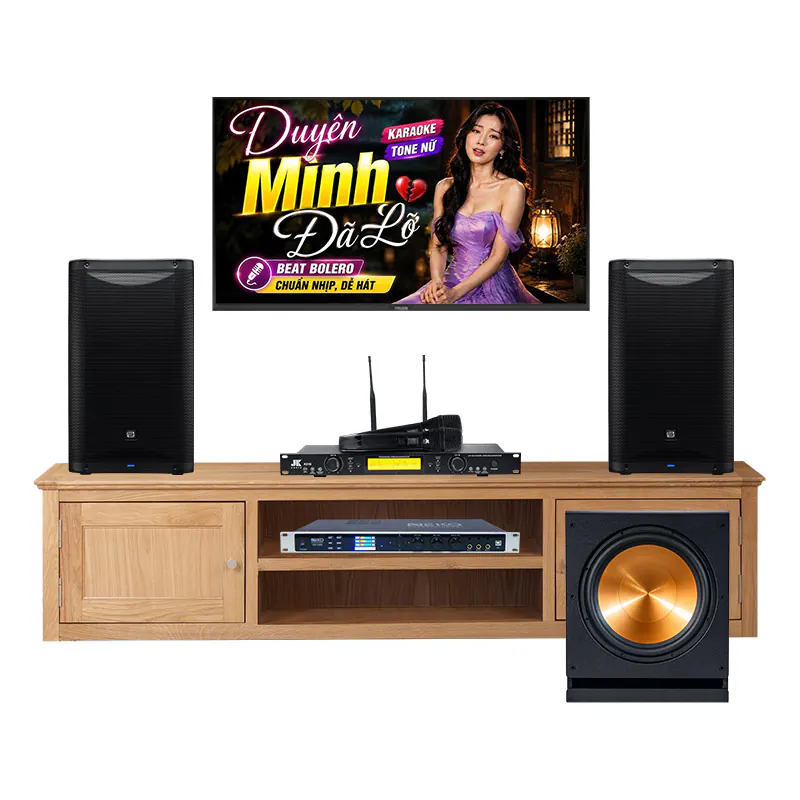Dàn karaoke PreSonus GD80 (PreSonus AIR XD12, Neko DK1000, JKAudio K310, Paramax D40)
