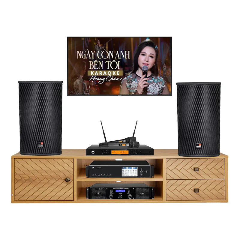 Dàn Karaoke cao cấp HDR76 (Tecnare E10, JKAudio H2600, X6000 Plus, JKAudio K500)