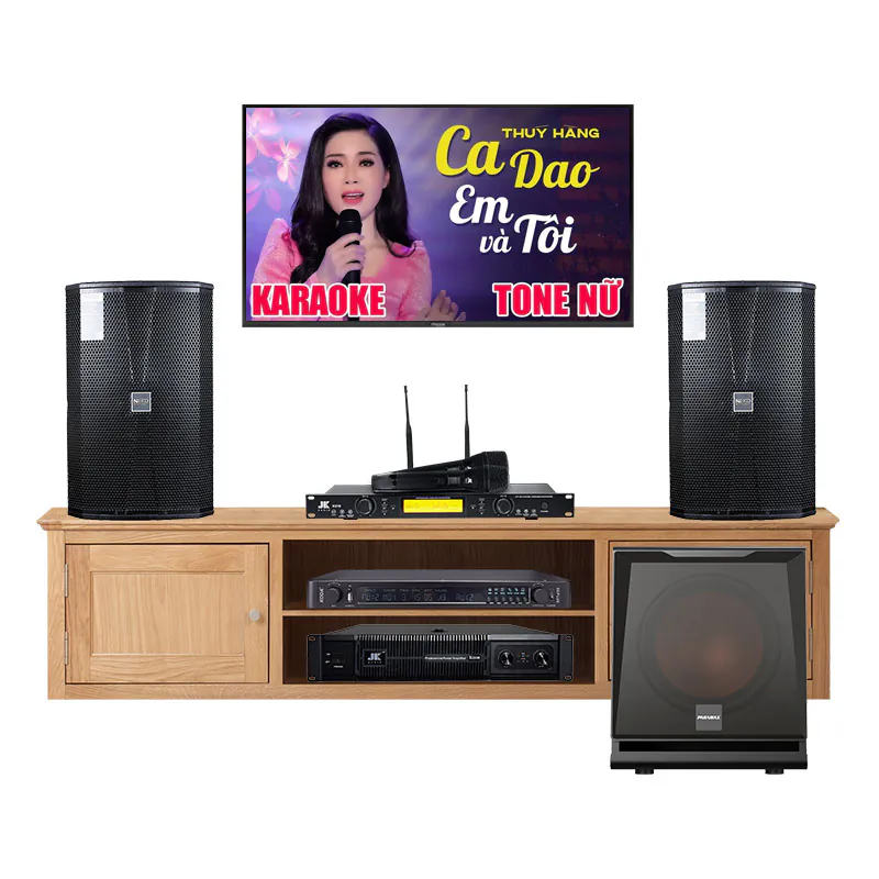 Dàn karaoke gia đình HK105 (Neko NX12, JKaudio D2600, K310, Koda S8 Plus, Paramax D30)