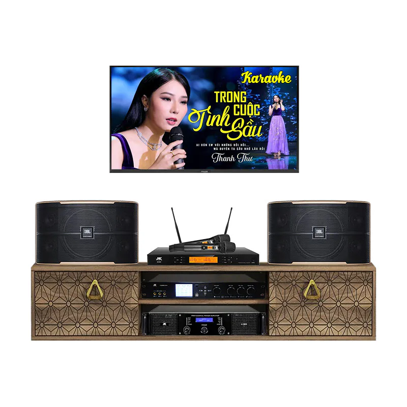 Dàn karaoke JBL HK71 (JBL Pasion 10, Jkaudio X9000 Pro, H2600, Micro K500)