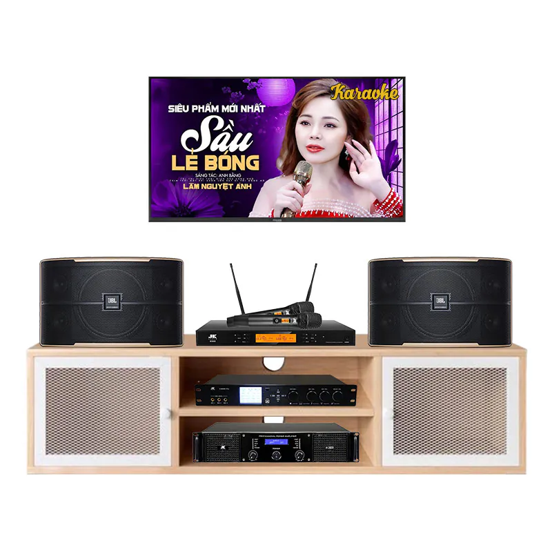 Dàn karaoke JBL HK73 (JBL Pasion 12, Jkaudio X9000 Pro, H2600, Micro K500)
