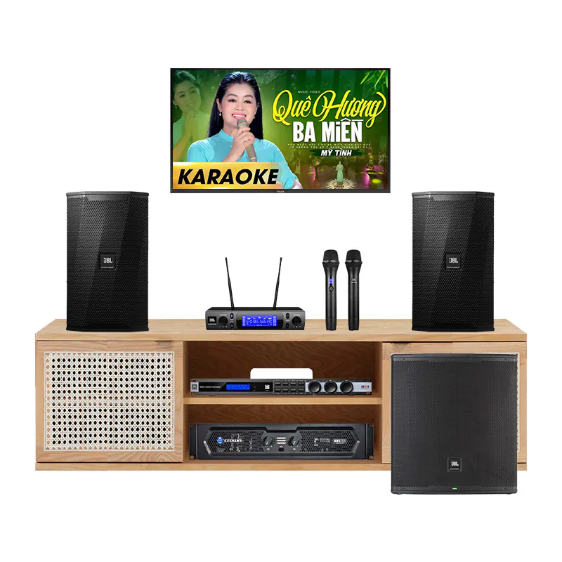 Dàn karaoke JBL HK92 (JBL Eon One Compact, KX 190, VM300)