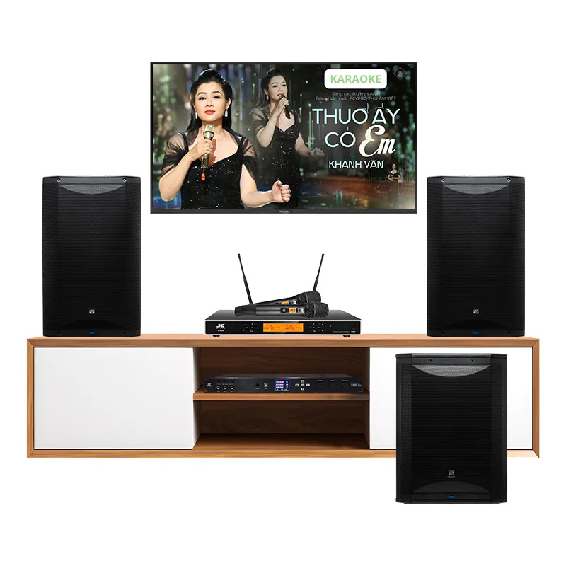 Dàn karaoke PreSonus KGD157 (PreSonus AIR XD15, AIR XD Sub 18, JKaudio X6000 Plus, K500)