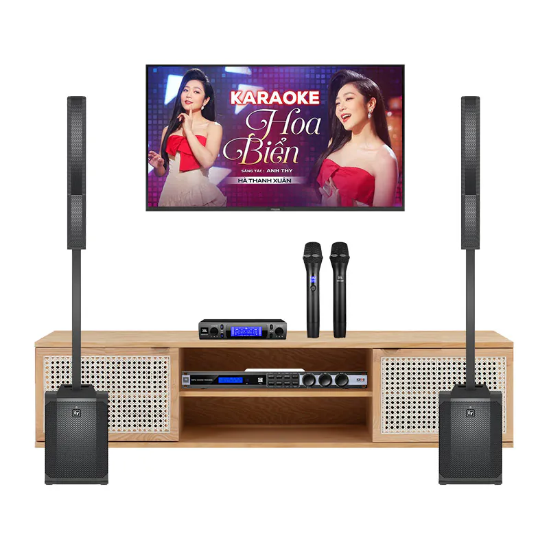 Dàn karaoke gia đình KGD187 (Electro voice Evolve 50M, JBL KX190, JBL VM300)