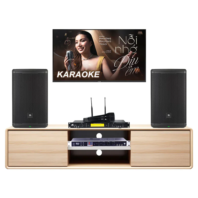 Dàn karaoke gia đình KGD240 (JBL Eon 715, Neko DK1000, JKaudio K310)