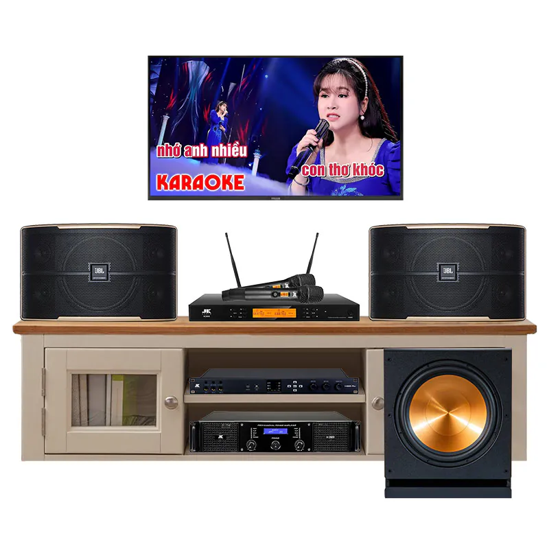 Dàn Karaoke JBL KH44 (JBL Pasion 12, H2600, X6000 Plus, K500, Sub Paramax D40)