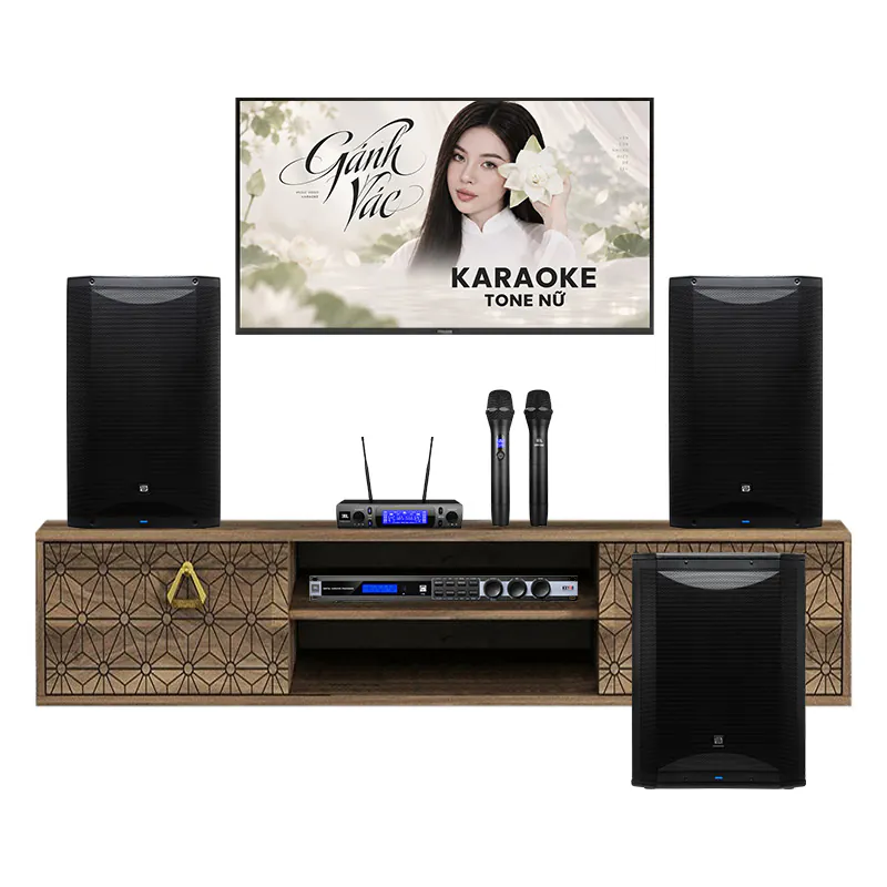 Dàn karaoke PreSonus KH45 (PreSonus AIR XD15, JBL KX190, JBL VM300, PreSonus AIR XD Sub 18)