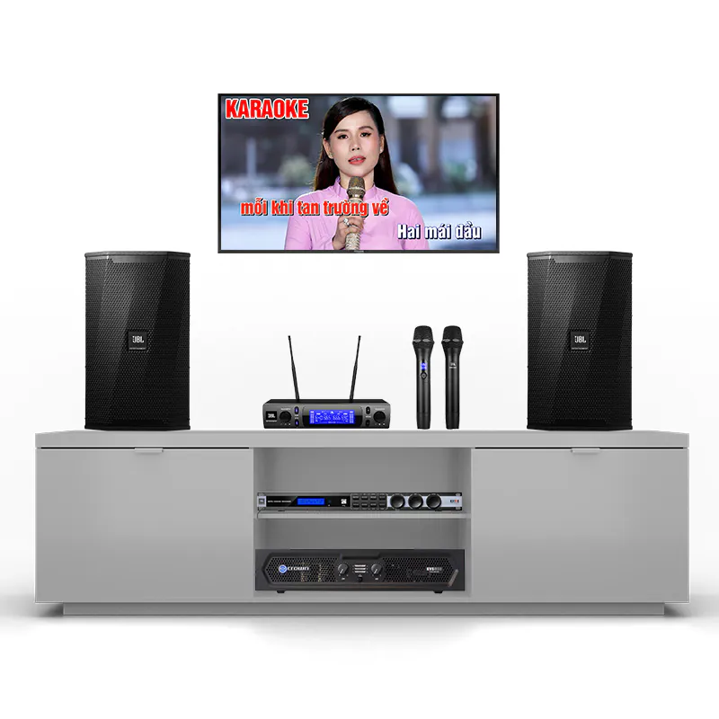 Dàn Karaoke JBL KH86 (JBL KPS2, Crown KVS500, JBL KX190, JBL VM300)